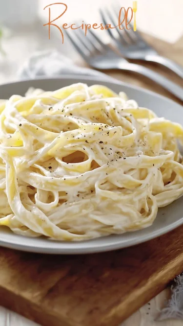 Cremige Alfredo-Fettuccine