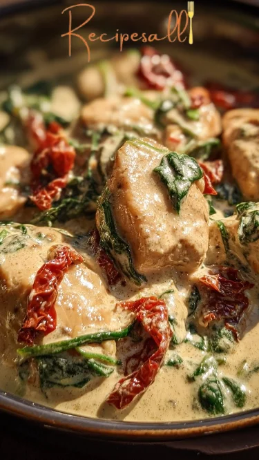 Cremiges Toskanisches Hähnchen
