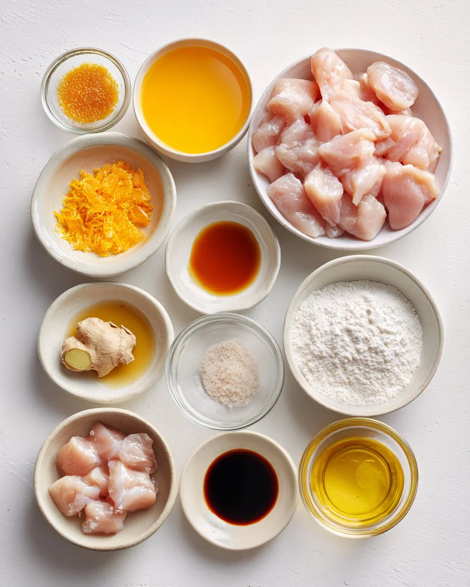 Einfaches Orangenhühnchen Rezept