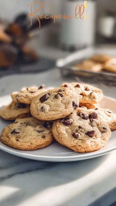 Herrlich reiche Schokoladenstückchen-Cookies mit Frischkäse