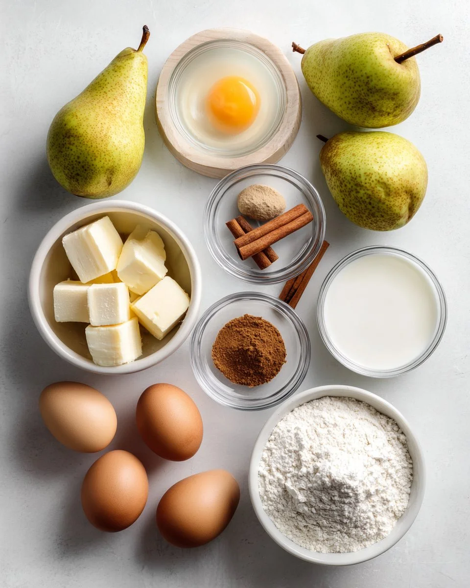 Ingwer-Birnen-Gewürzkuchen