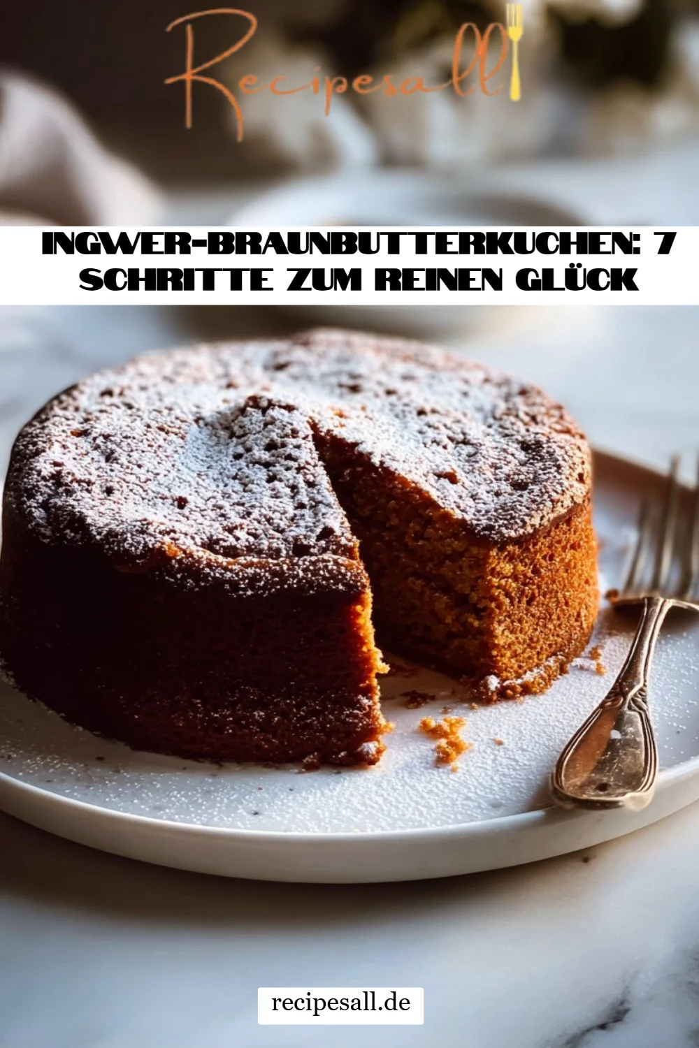 Ingwer-Braunbutterkuchen: 7 Schritte zum reinen Glück
