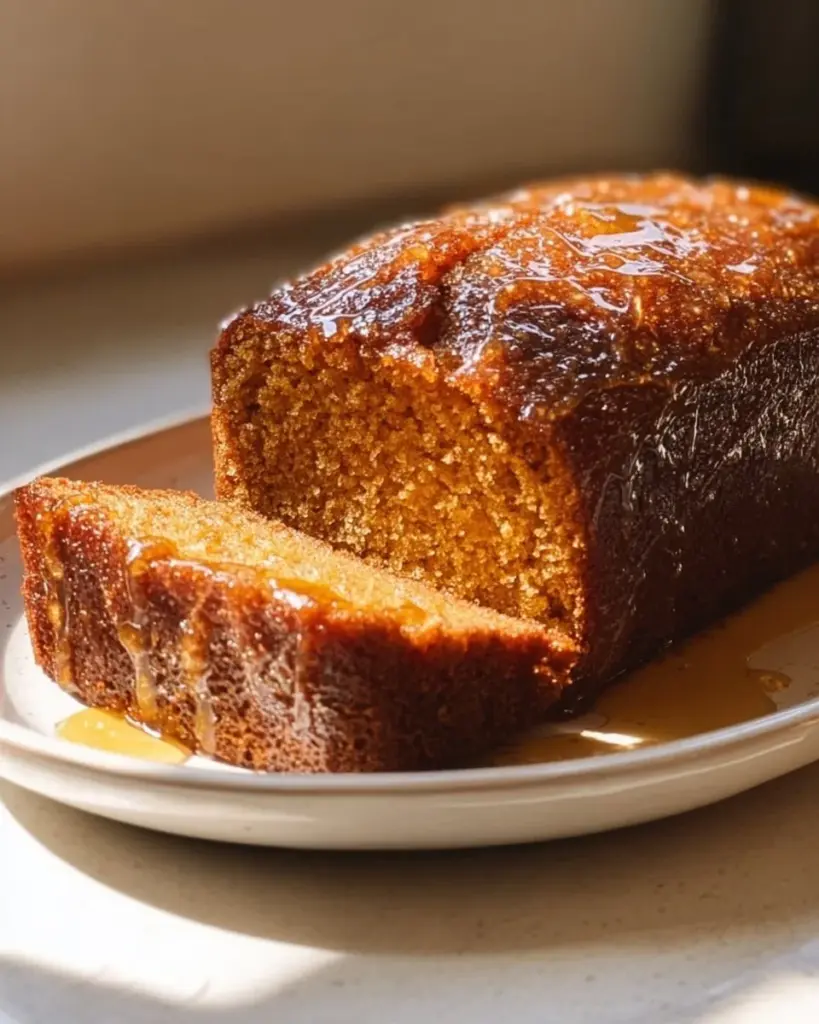 Ingwer-Honig-Brotkuchen mit köstlichem Honig und Gewürzen