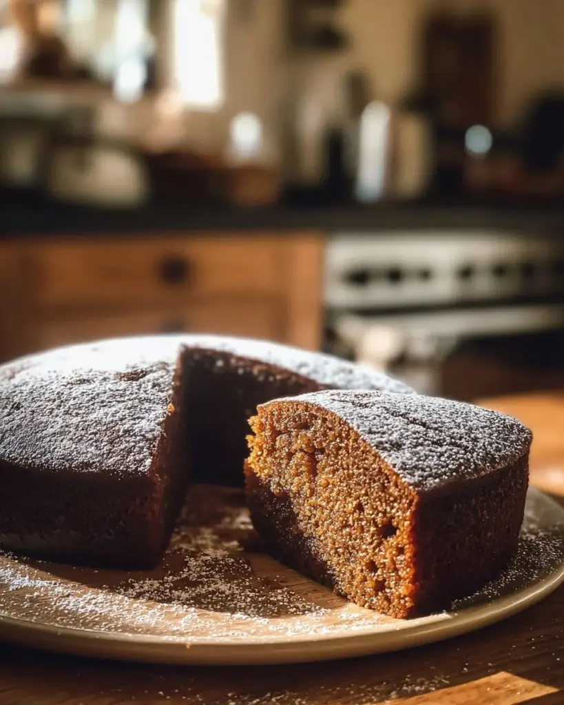Leckerer Ingwerbrotpudding, das perfekte Dessert für Gemütlichkeit.