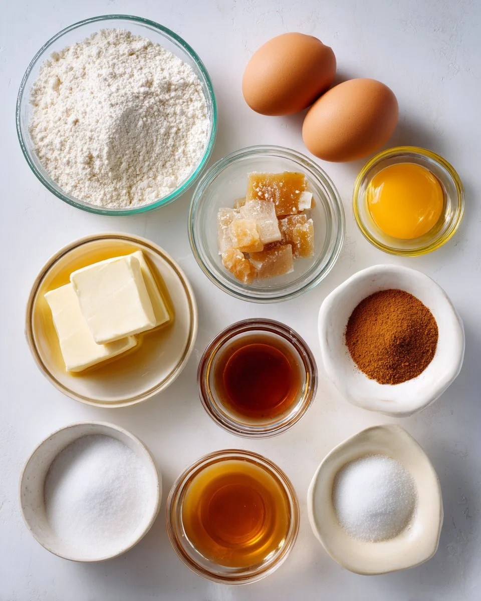 Klebriger Ingwer-Sirup-Kuchen