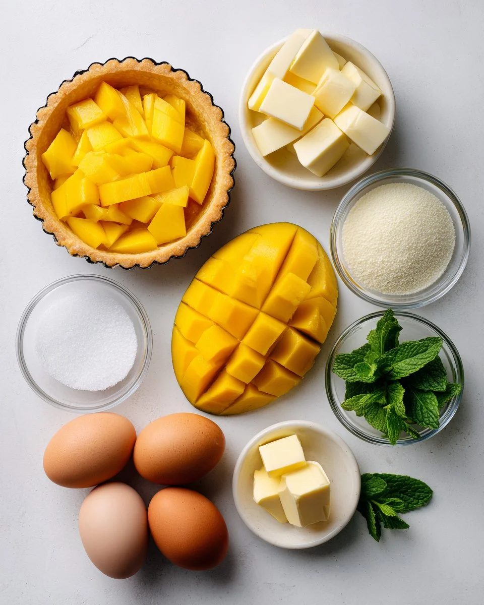 Mango-Joghurt-Tarte