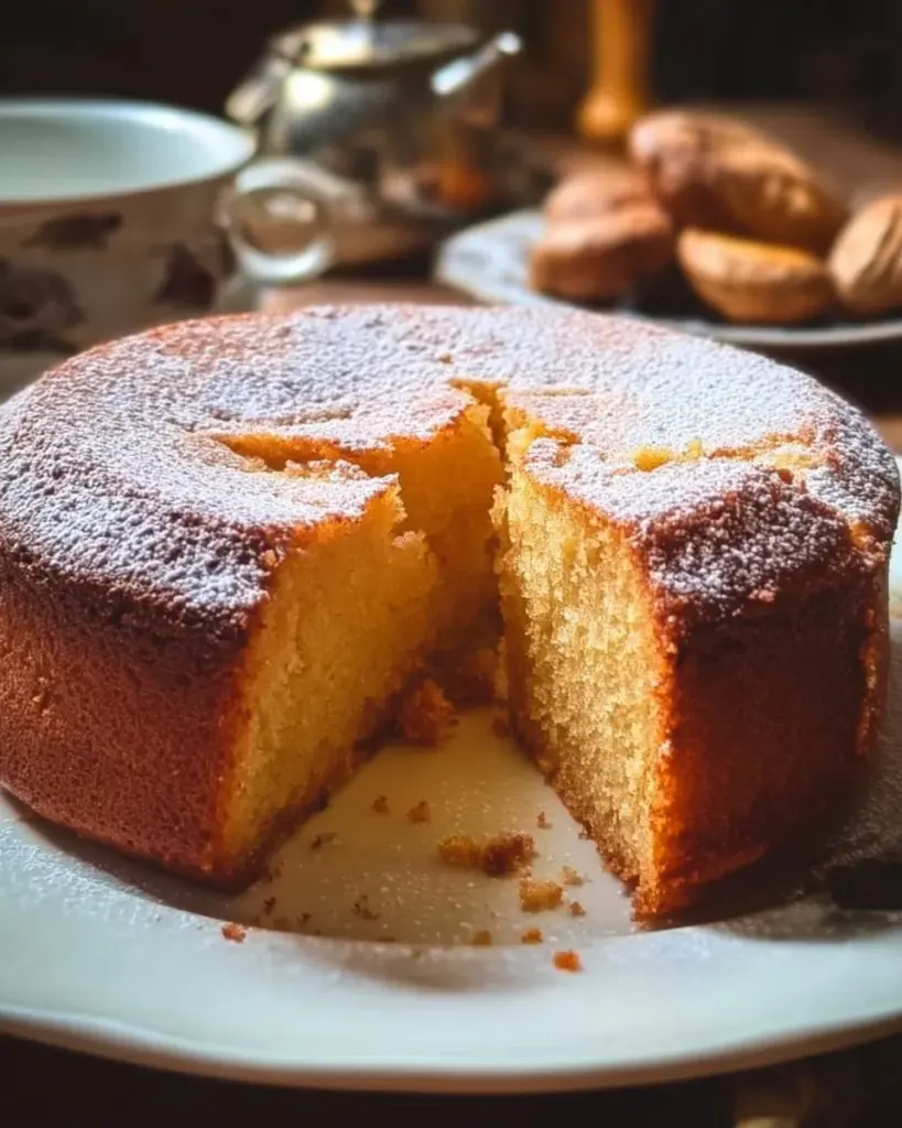 Rustikaler Ginger Butter Cake mit aromatischen Gewürzen und buttrigem Teig