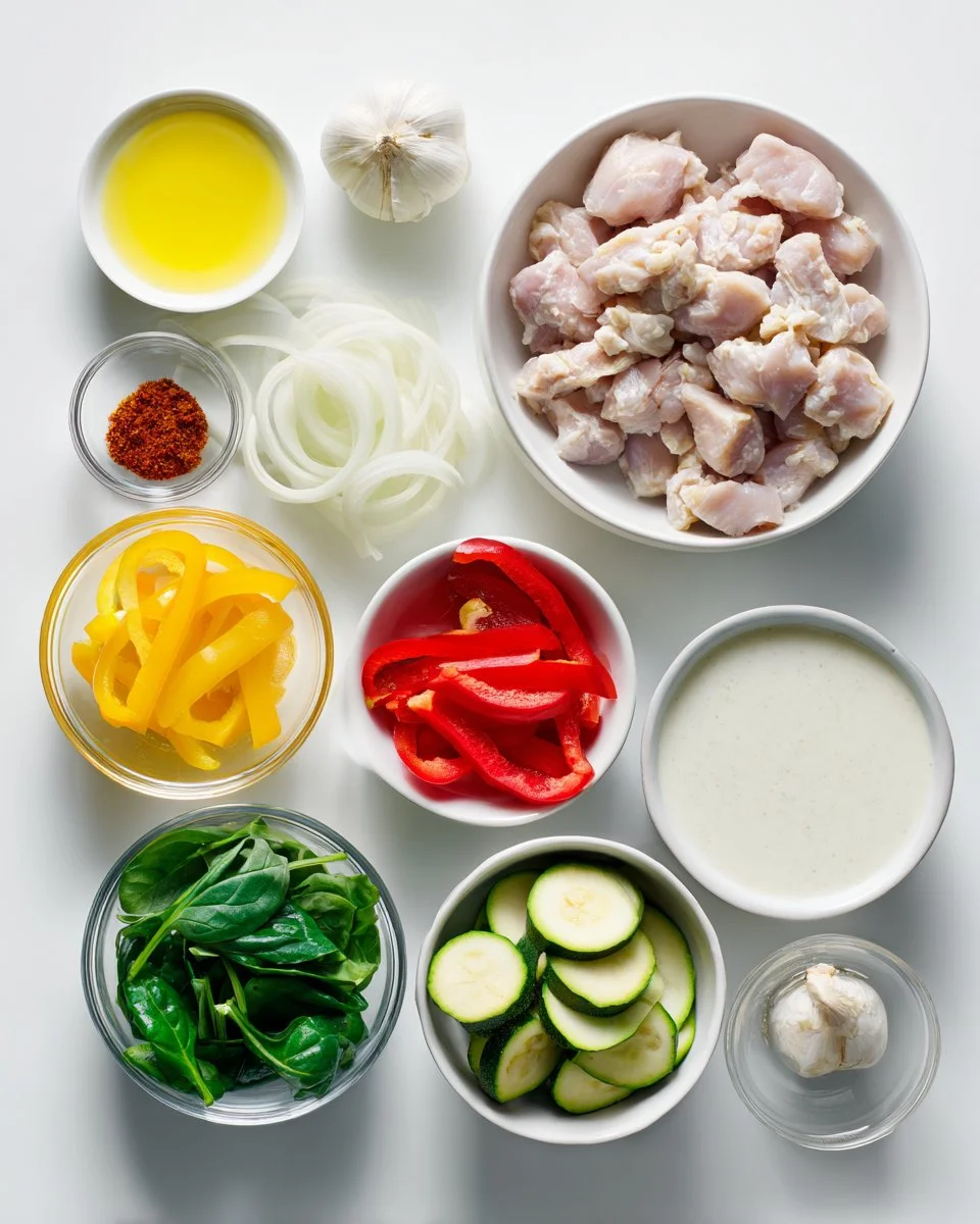 Unwiderstehlich cremiges thailändisches Hühnercurry mit Kokosmilch