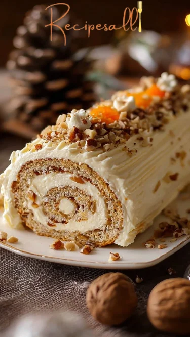 Unwiderstehlich Leckerer Karottenkuchen-Rollen