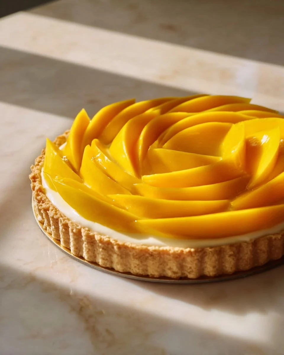 Unwiderstehliche frische Mangotarte Rezept
