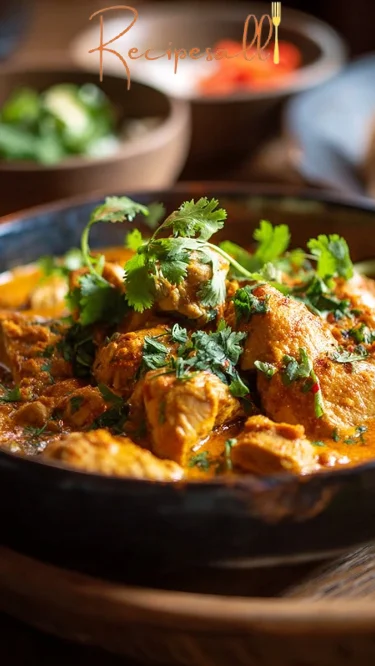 Unwiderstehliches und einfaches Slow Cooker Hühnercurry