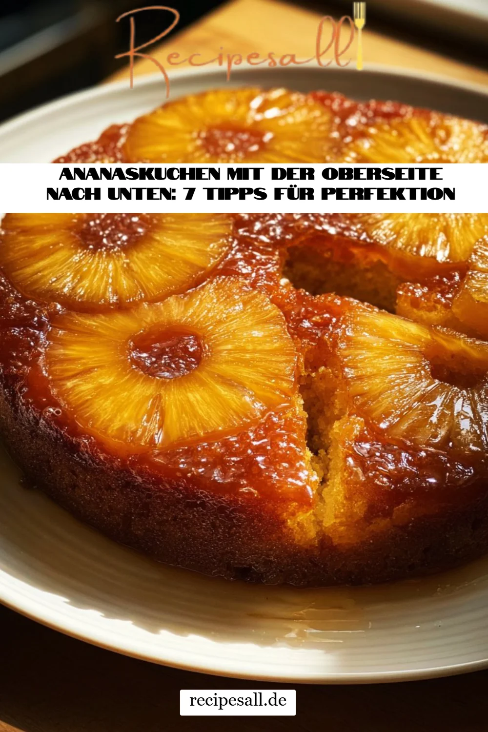 Ananaskuchen mit der Oberseite nach unten: 7 Tipps für Perfektion