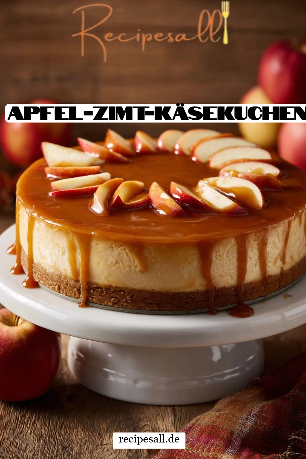 Apfel-Zimt-Käsekuchen