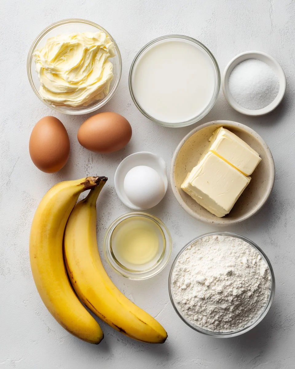 Bananen-Cream-Cheese-Pfundkuchen