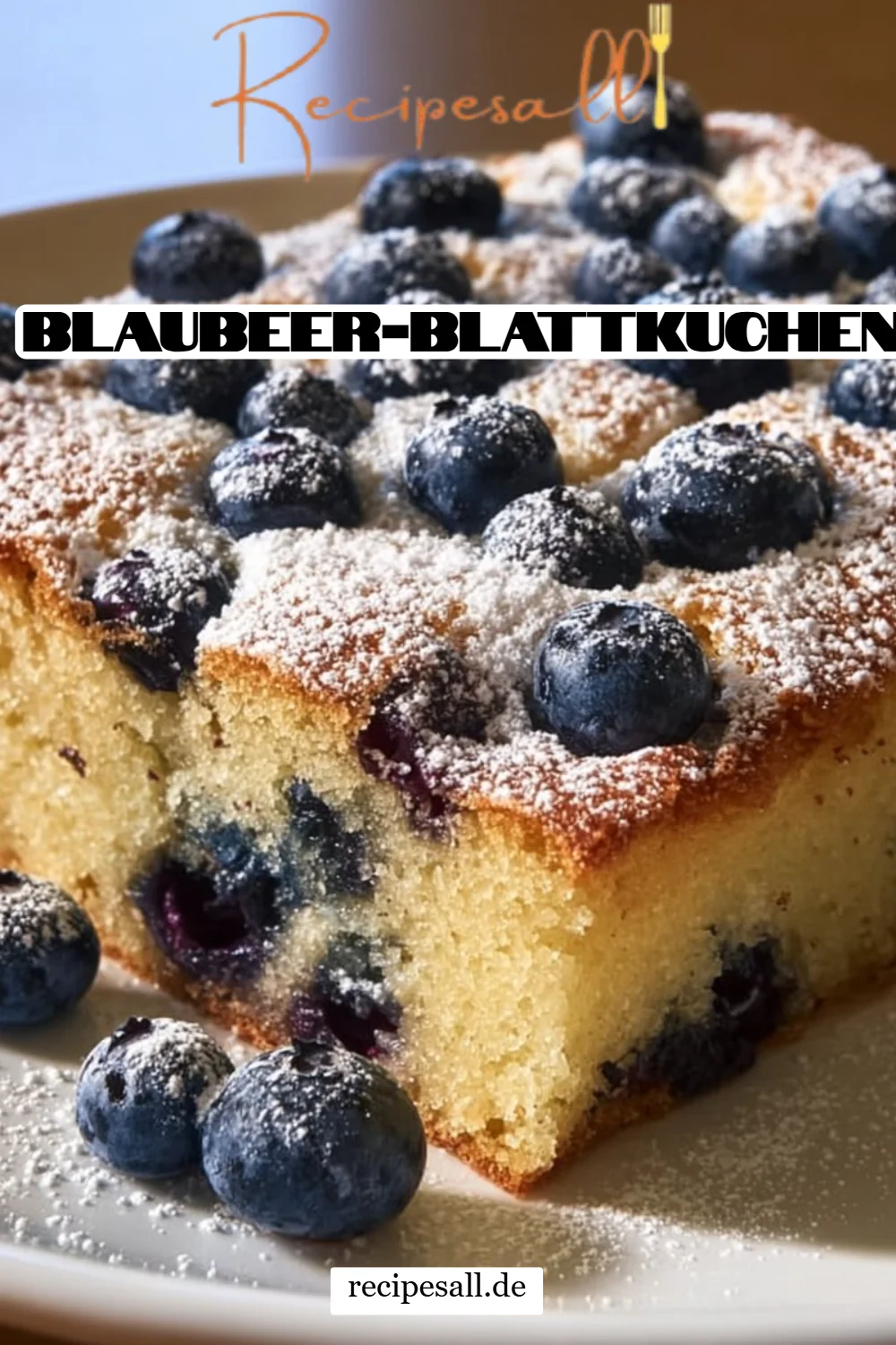 Blaubeer-Blattkuchen