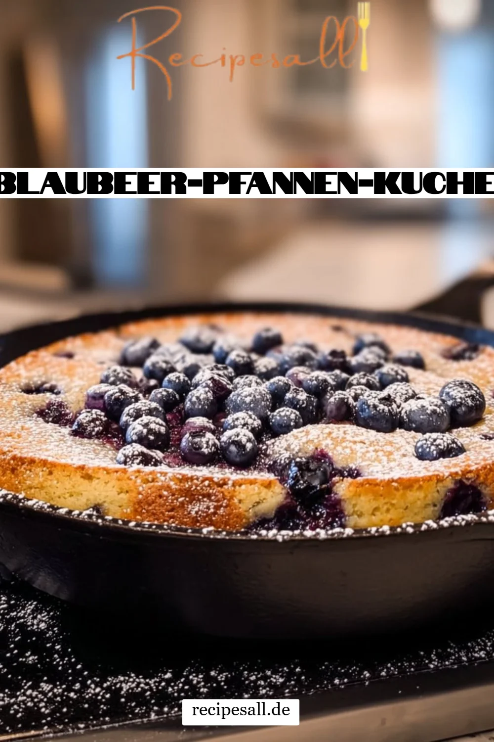 Blaubeer-Pfannen-Kuchen