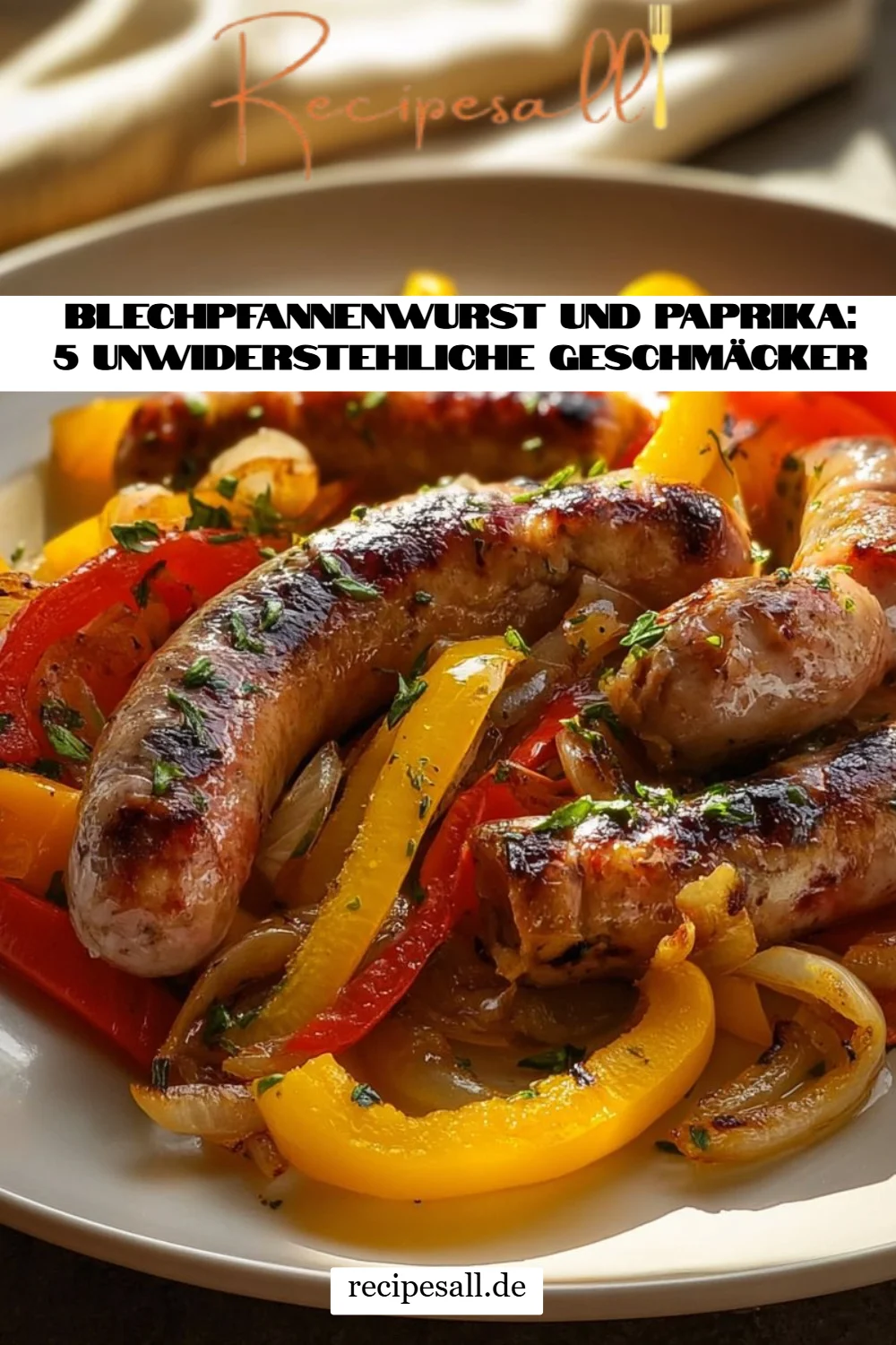 Blechpfannenwurst und Paprika: 5 unwiderstehliche Geschmäcker