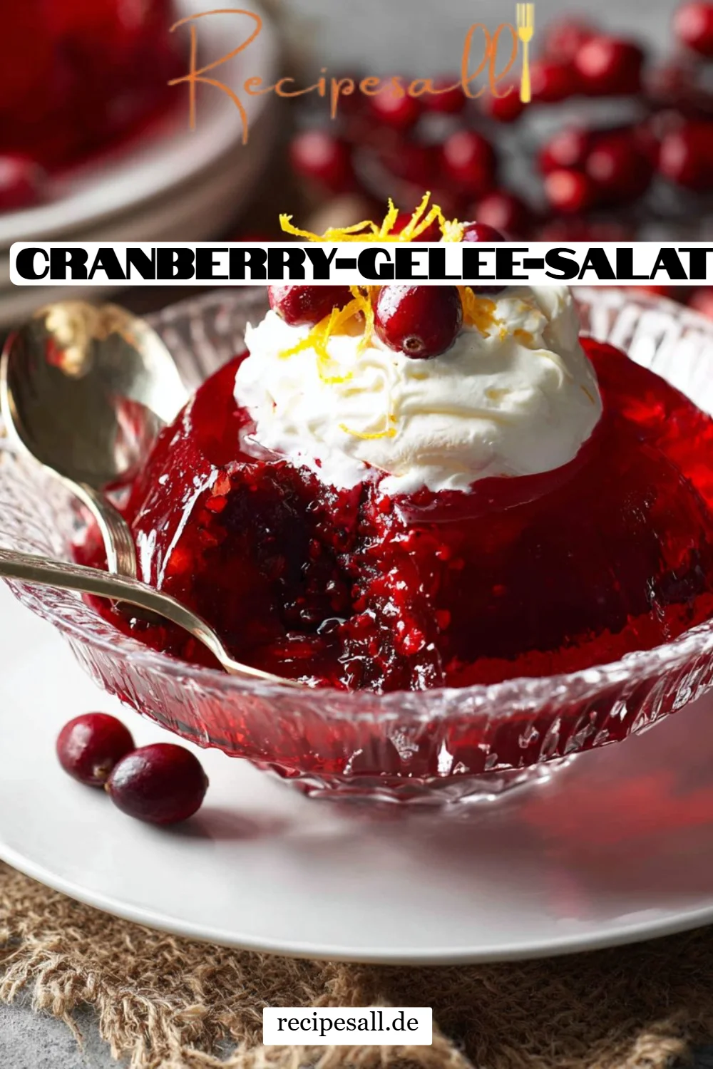 Cranberry-Gelee-Salat