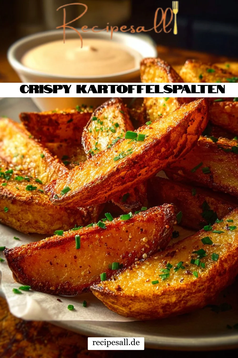 Crispy Kartoffelspalten
