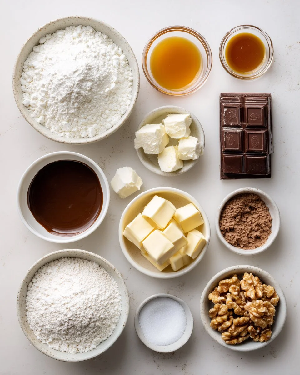 Dekadente gesalzene Karamell-Fudge-Riegel