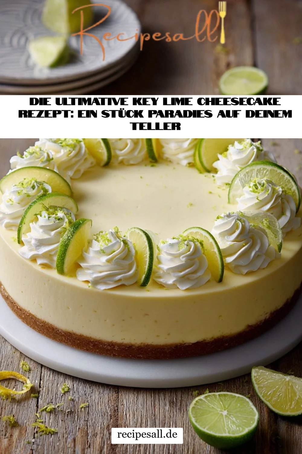 Die ultimative Key Lime Cheesecake Rezept: Ein Stück Paradies auf deinem Teller