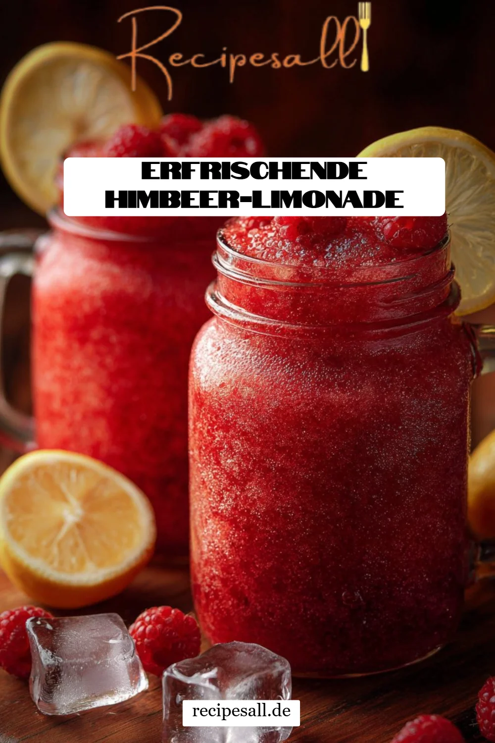 Erfrischende Himbeer-Limonade