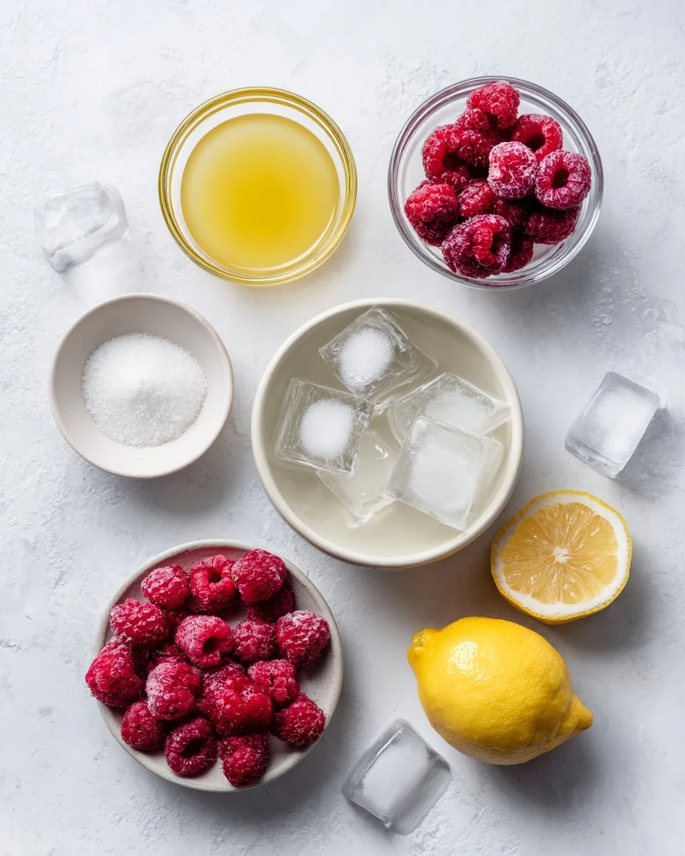 Erfrischende Himbeer-Limonade