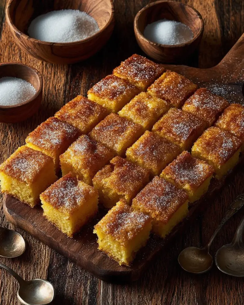 Himmlische Churro-Cheesecake-Riegel mit Zimt und Käsekuchen Geschmack