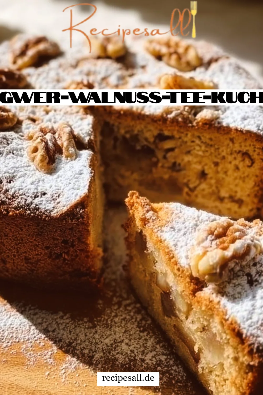 Ingwer-Walnuss-Tee-Kuchen