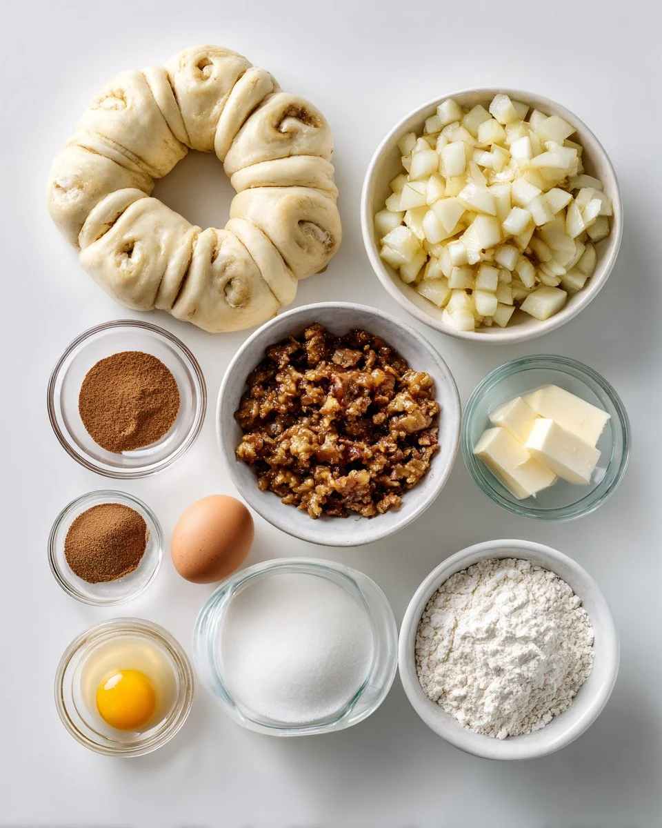Irresistibler Apfelkuchen-Bombenkranz