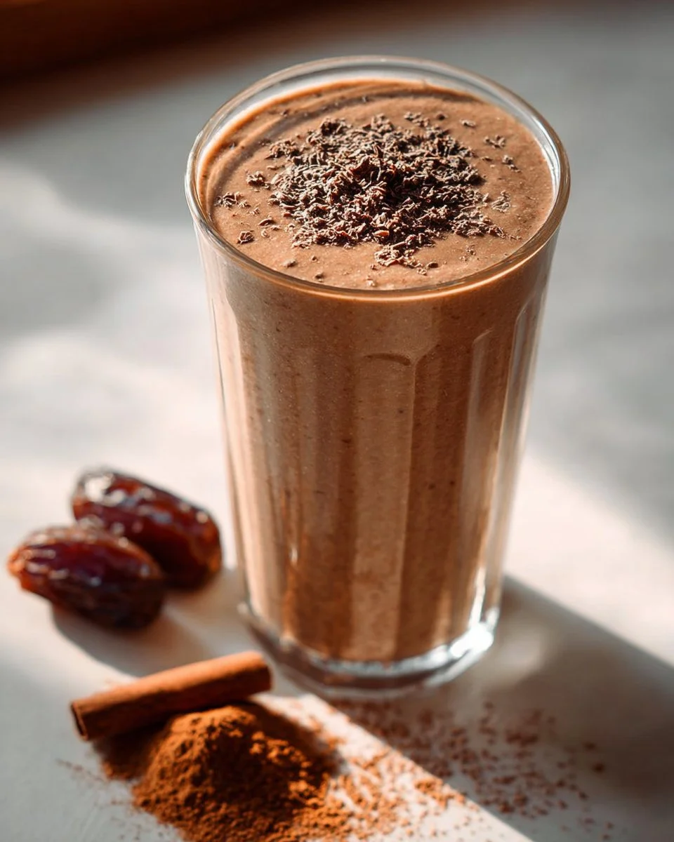 Leckere Zimt-Dattel-Smoothie: Eine tröstliche Freude!