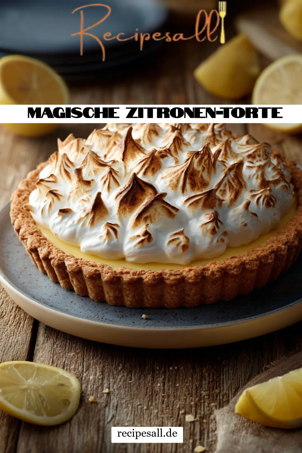 Magische Zitronen-Torte