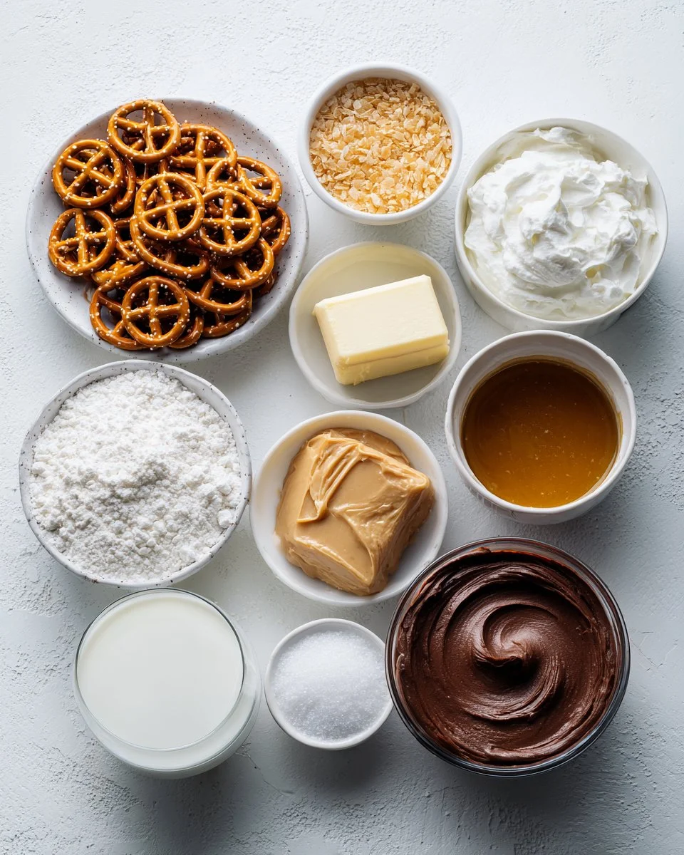 Süßes und Salziges Glück: Das ultimative Brezelboden-Dessert Rezept