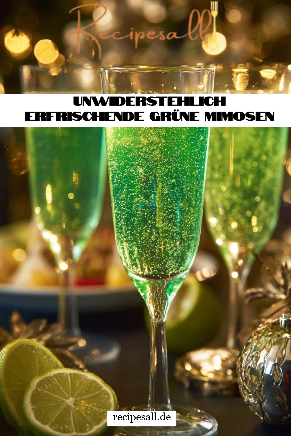 Unwiderstehlich erfrischende grüne Mimosen