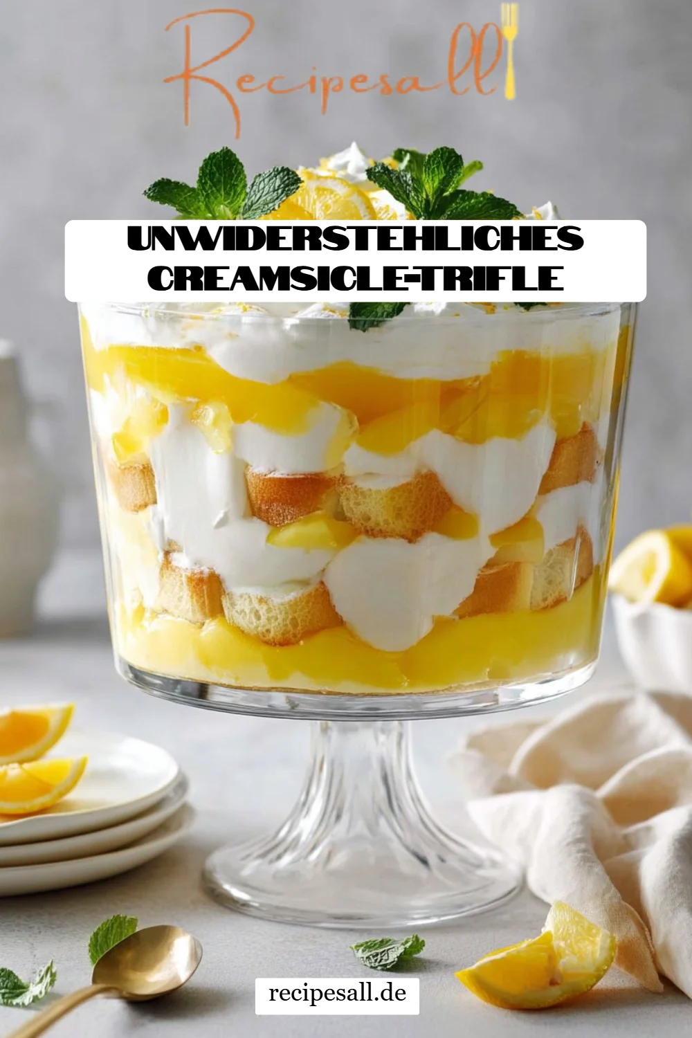 Unwiderstehliches Creamsicle-Trifle
