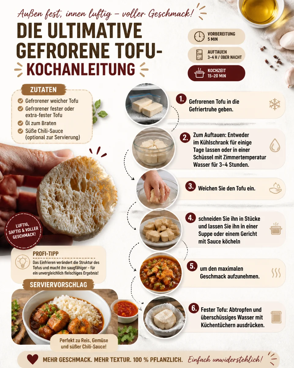 Die ultimative gefrorene Tofu-Kochanleitung