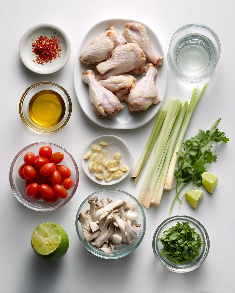 Die ultimative Tom Yum Suppe mit Hühnerflügeln: Eine Geschmacksexplosion, die du probieren musst!