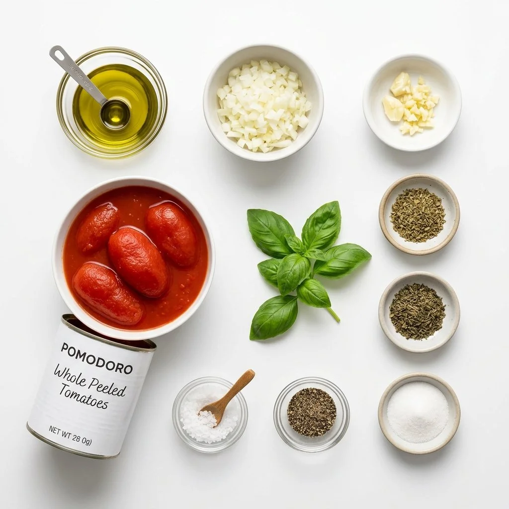 Einfache & Authentische Hausgemachte Marinara-Sauce