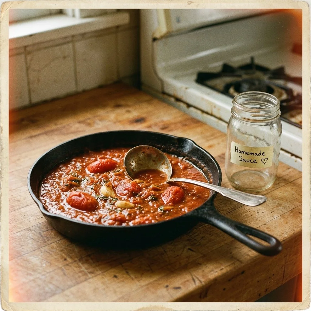 Hausgemachte Spaghetti-Sauce, über die Sie schwärmen werden