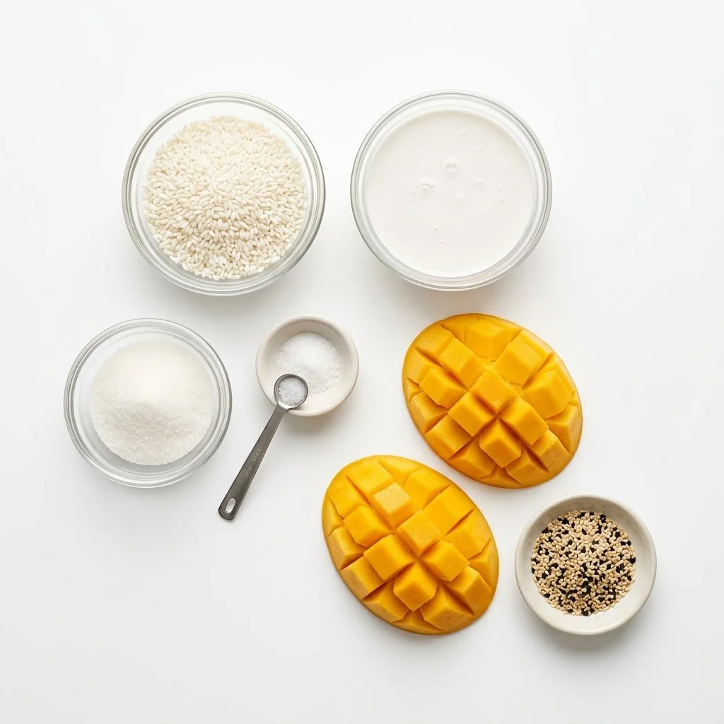 Himmlischer Klebreis mit Mango