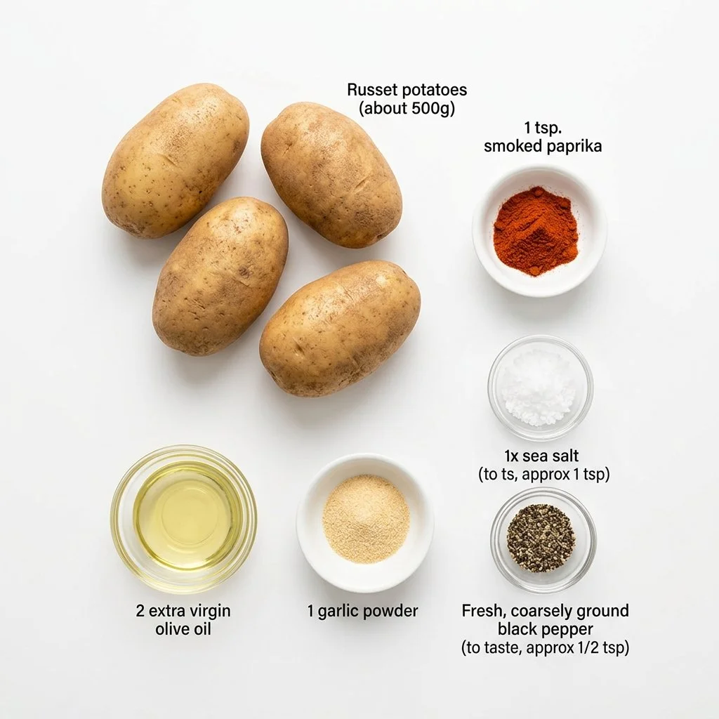Knusprige Kartoffelspalten aus der Heißluftfritteuse