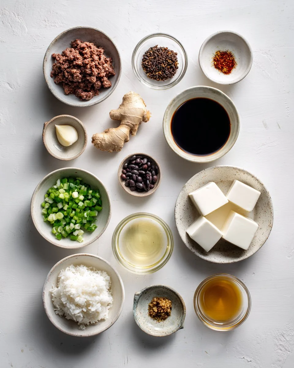 Scharfes und herzhaftes Mapo Tofu
