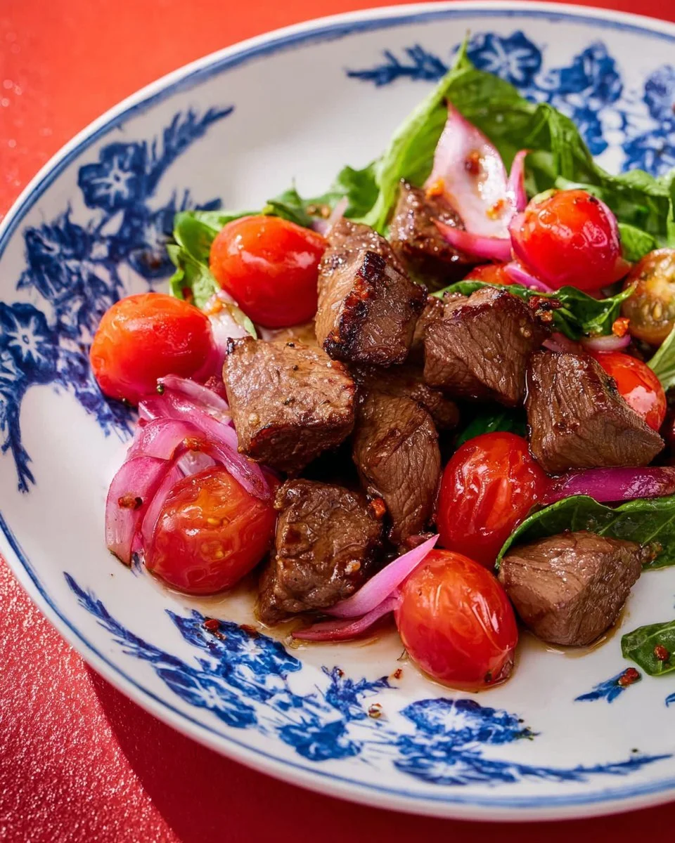 Schüttel-Rindfleisch-Delight