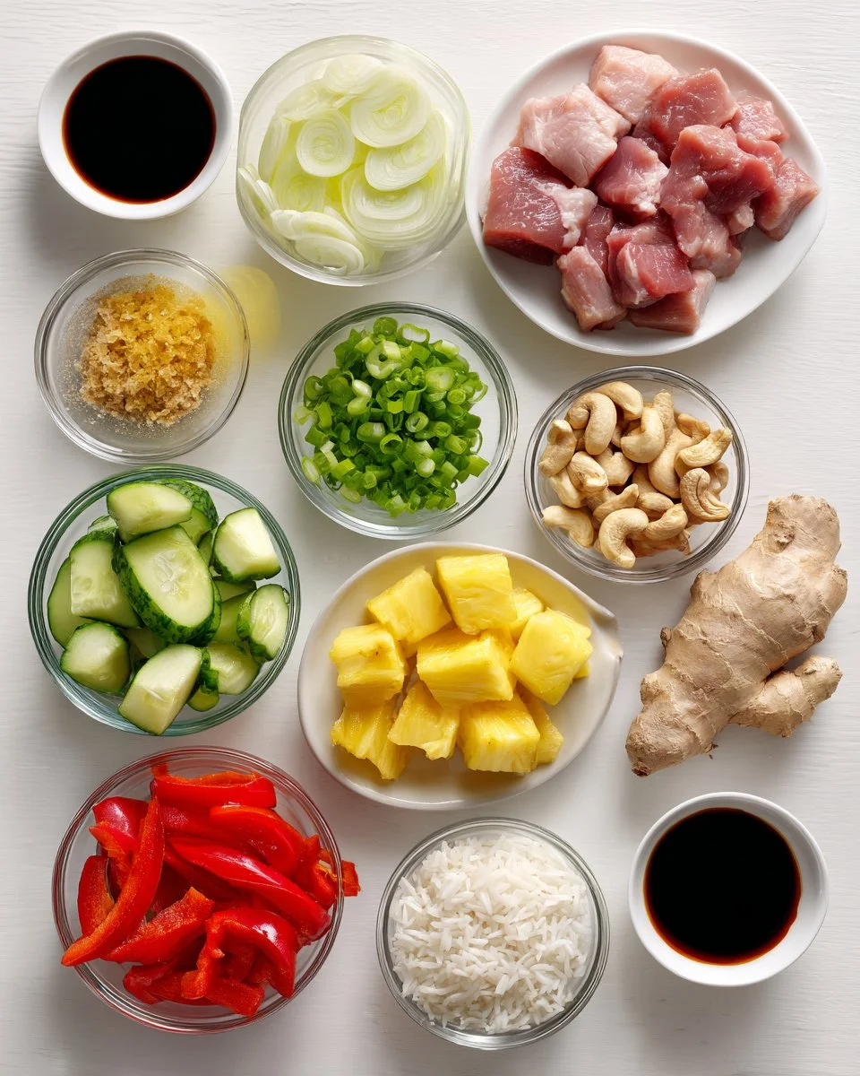 Süß-Sauer-Schweinefleisch Rezept ohne Frittieren