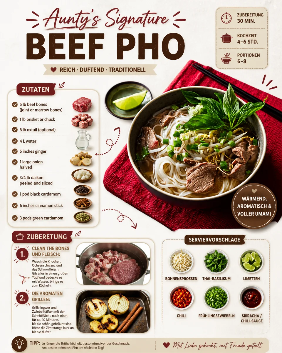 Tante's Signature Rindfleisch Pho