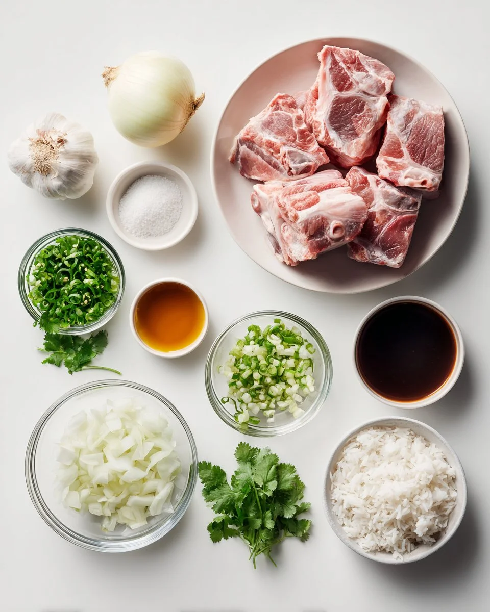 Thai Würzige Schweineknochensuppe - 'Leng Saeb'