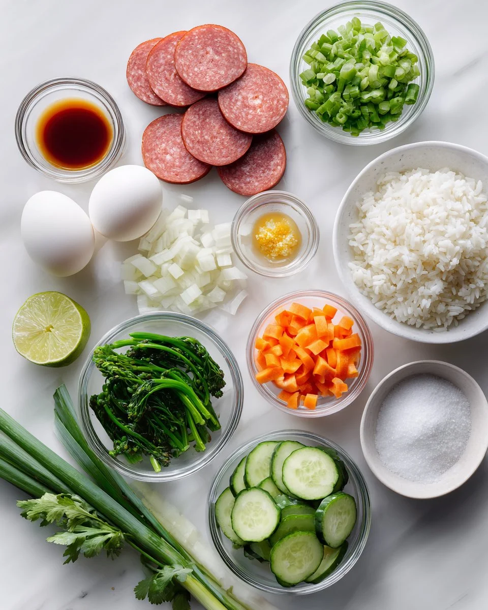 Ultimatives chinesisches Wurst-Nasi Goreng