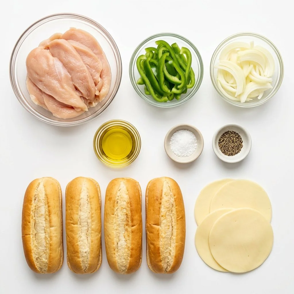 Unwiderstehliche Chicken Philly Cheese Steaks