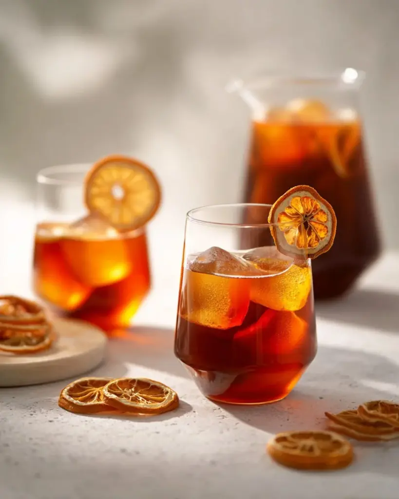 Tasse Bael-Frucht-Tee mit frischen Bael-Früchten