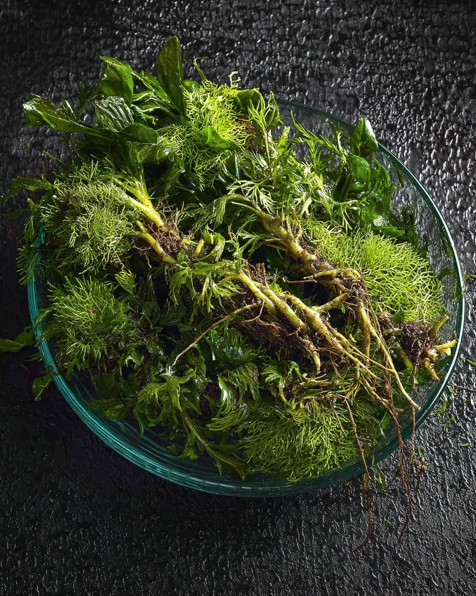 Zubereitung von Wasser-Mimosen (Pak Grached) für einen erfrischenden Genuss